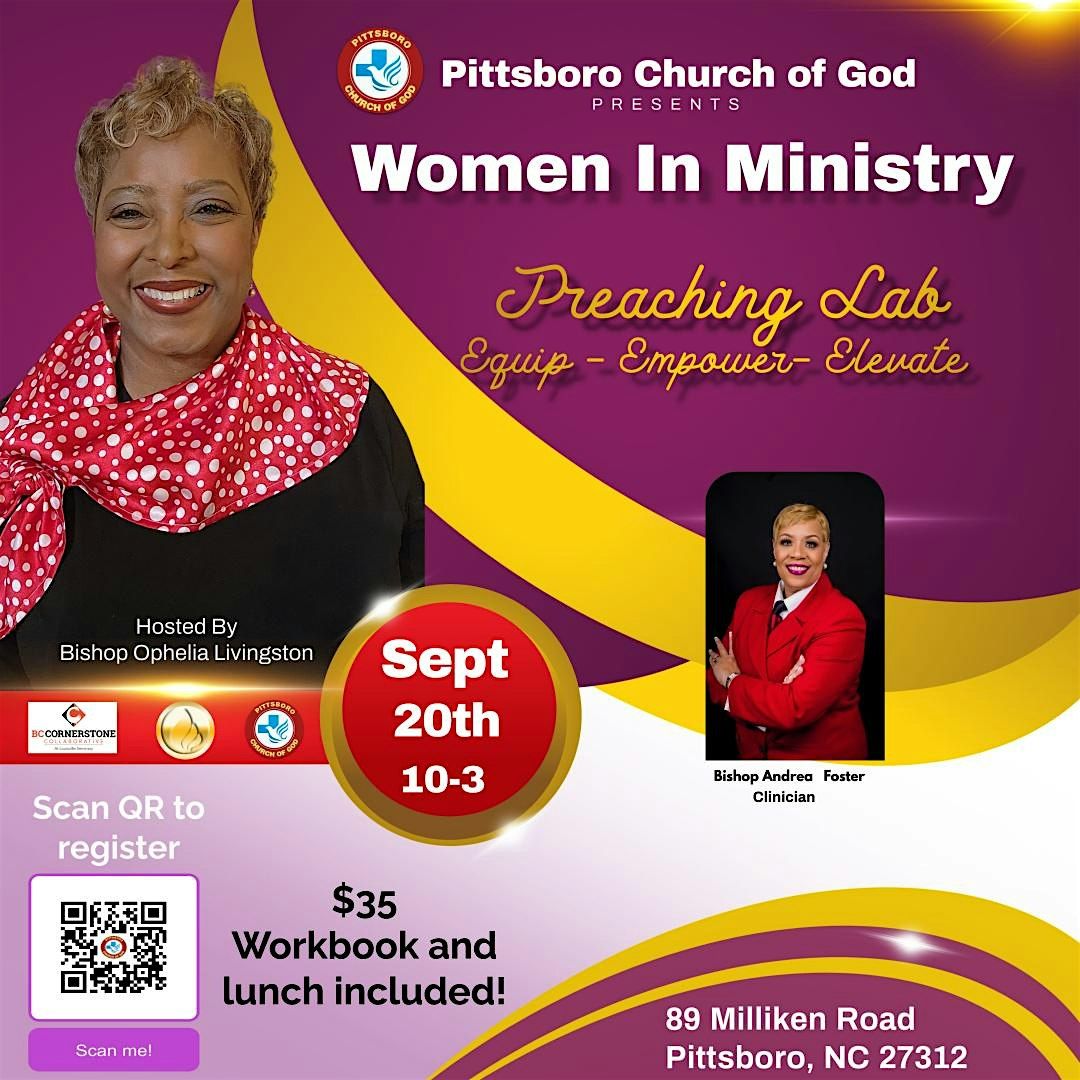 Women In Ministry: Preaching Lab - 'Finding Your Voice'