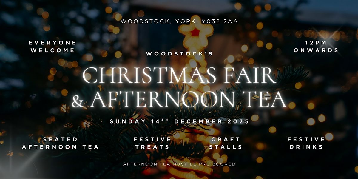 Christmas Fair & Afternoon Tea