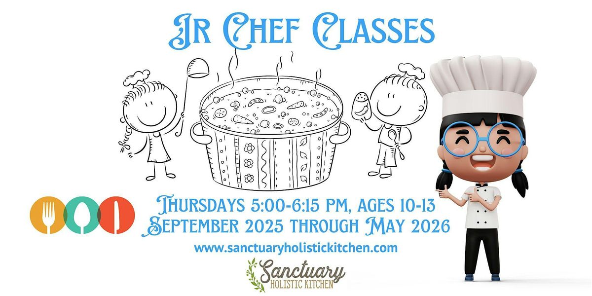 Jr Chef Cooking Classes Ages 10-13