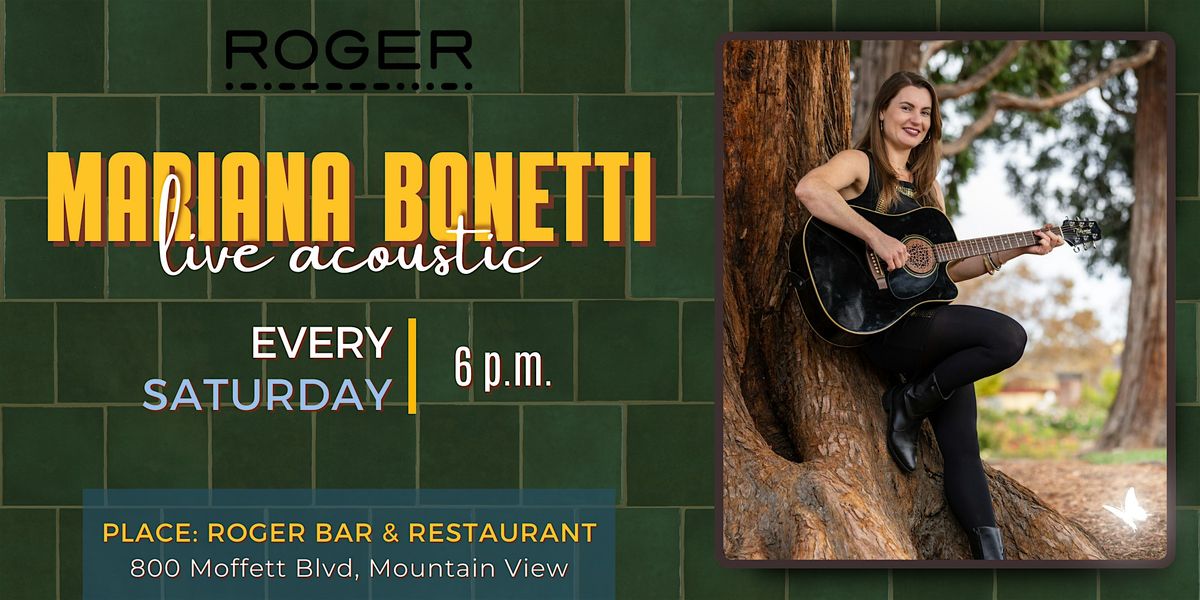 Live Music at ROGER with Mariana Bonetti
