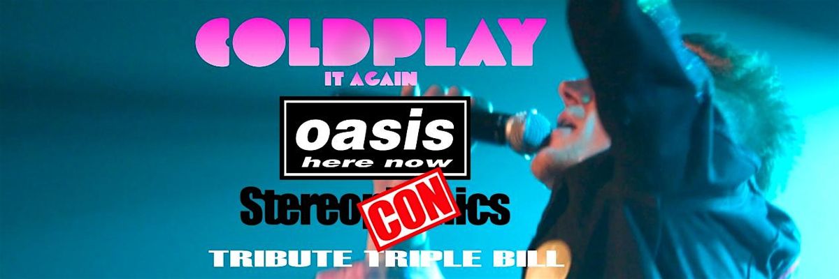 Coldplay Oasis Stereophonics tribute show Derby Hairy Dog 18 July 2026