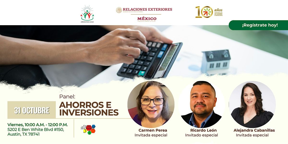 Panel: Ahorros e Inversiones