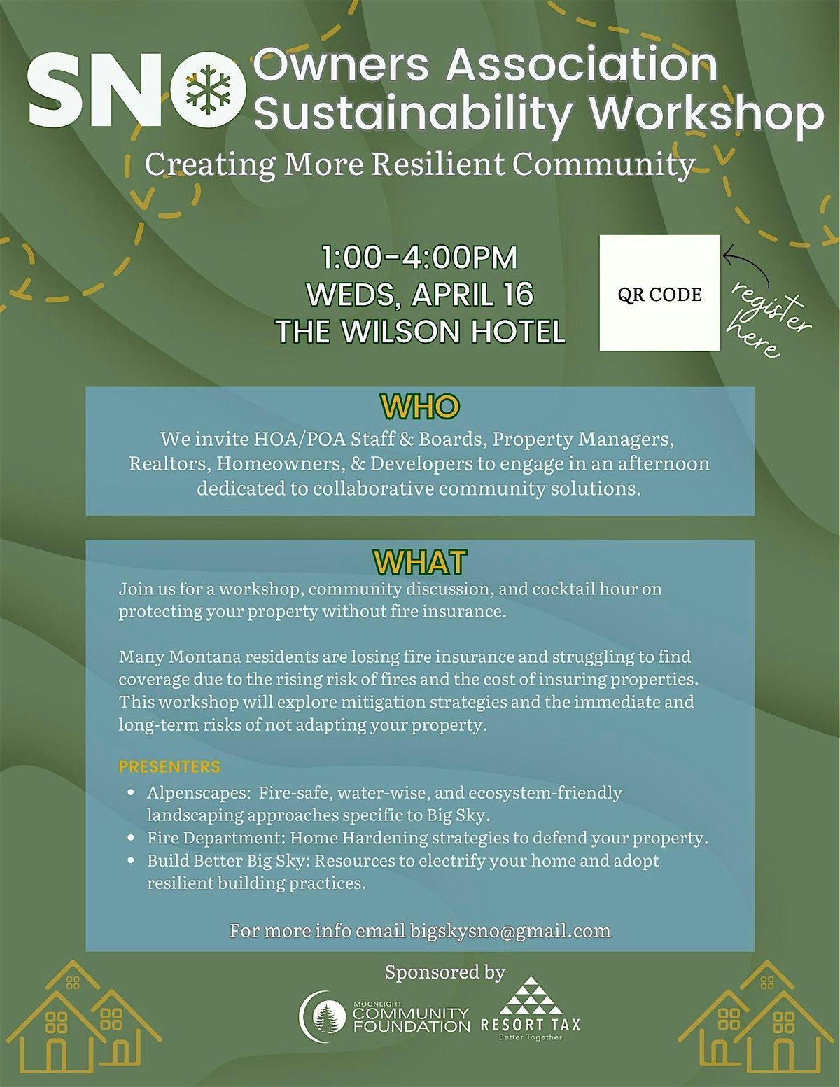 Fresh Look at Owners Association Sustainability Workshop Spring 2025 At Residence Inn