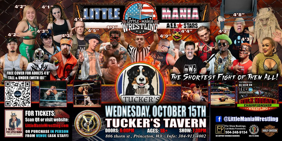 Princeton, WV - Little Mania Mini Wrestling @ Tucker's Tavern