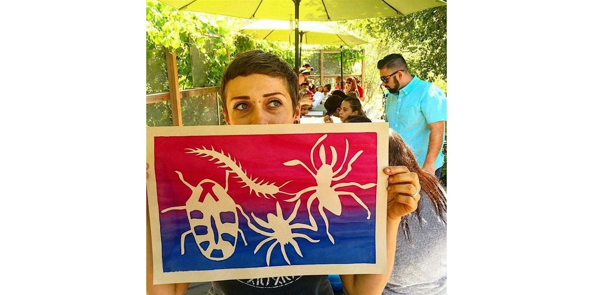 Family Workshops at the Library: Stencil Screen Printing