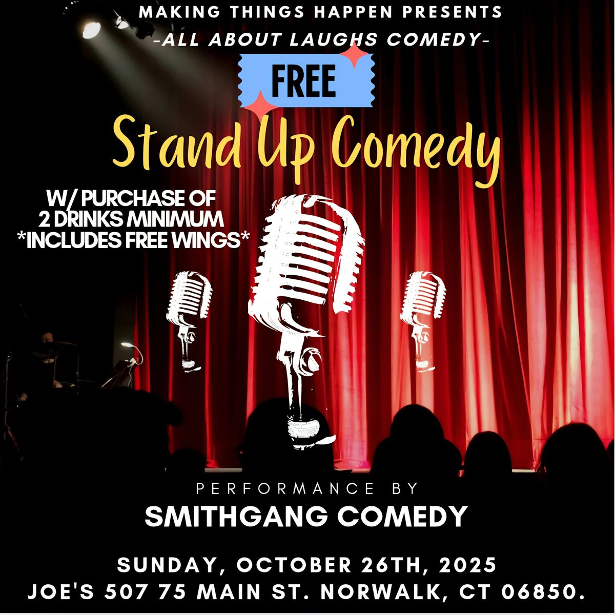 All About Laughs Comedy Show