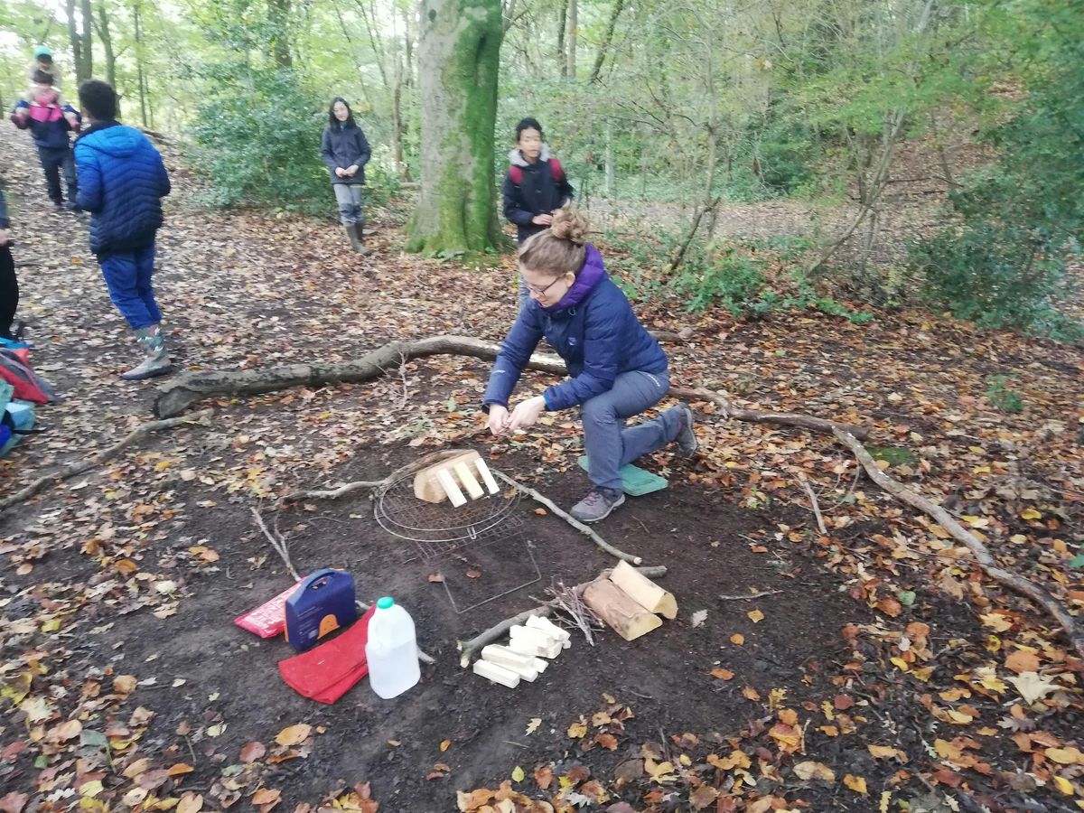 Forest School Youth Club 2025 Sundays for Salford young people 11-14 years