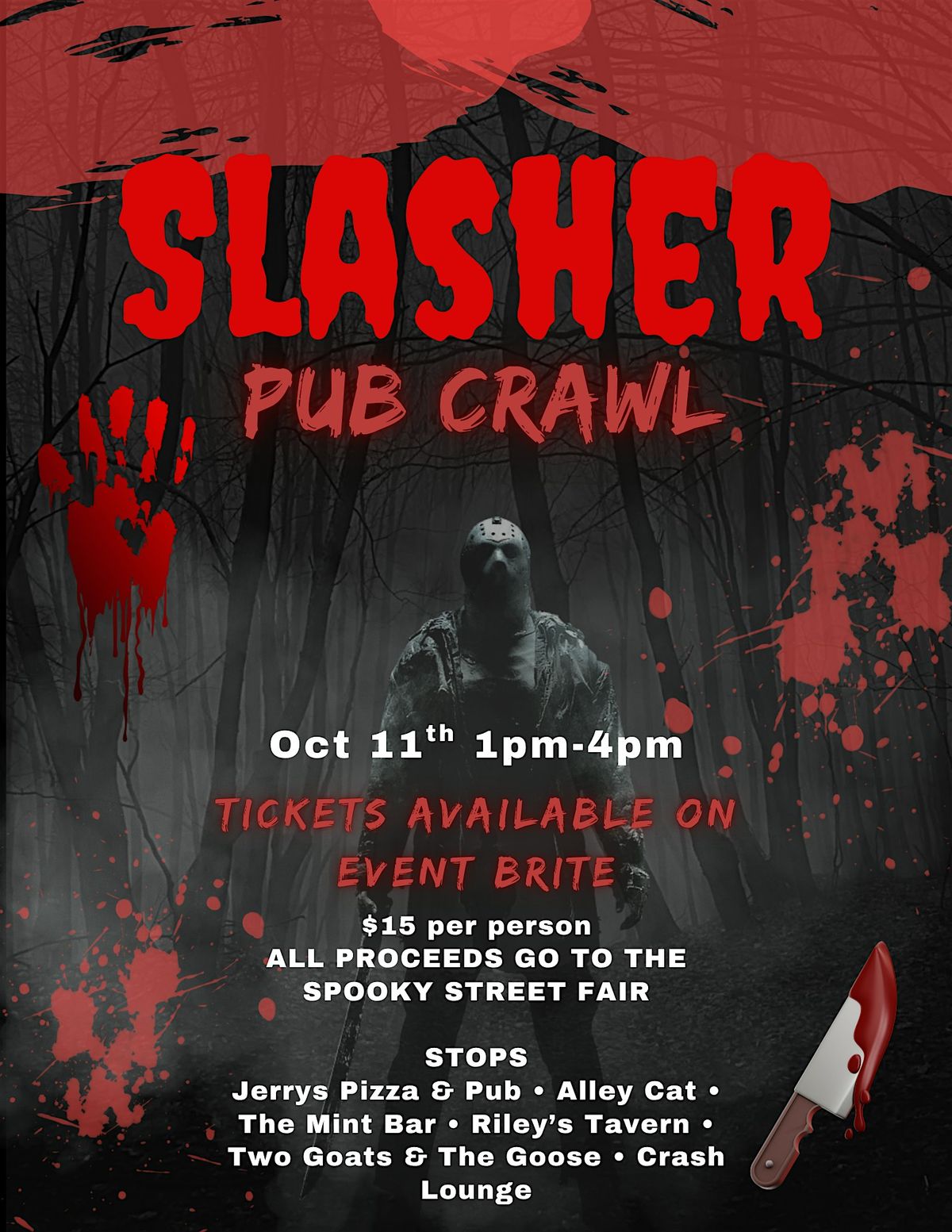 SLASHER PUB CRAWL
