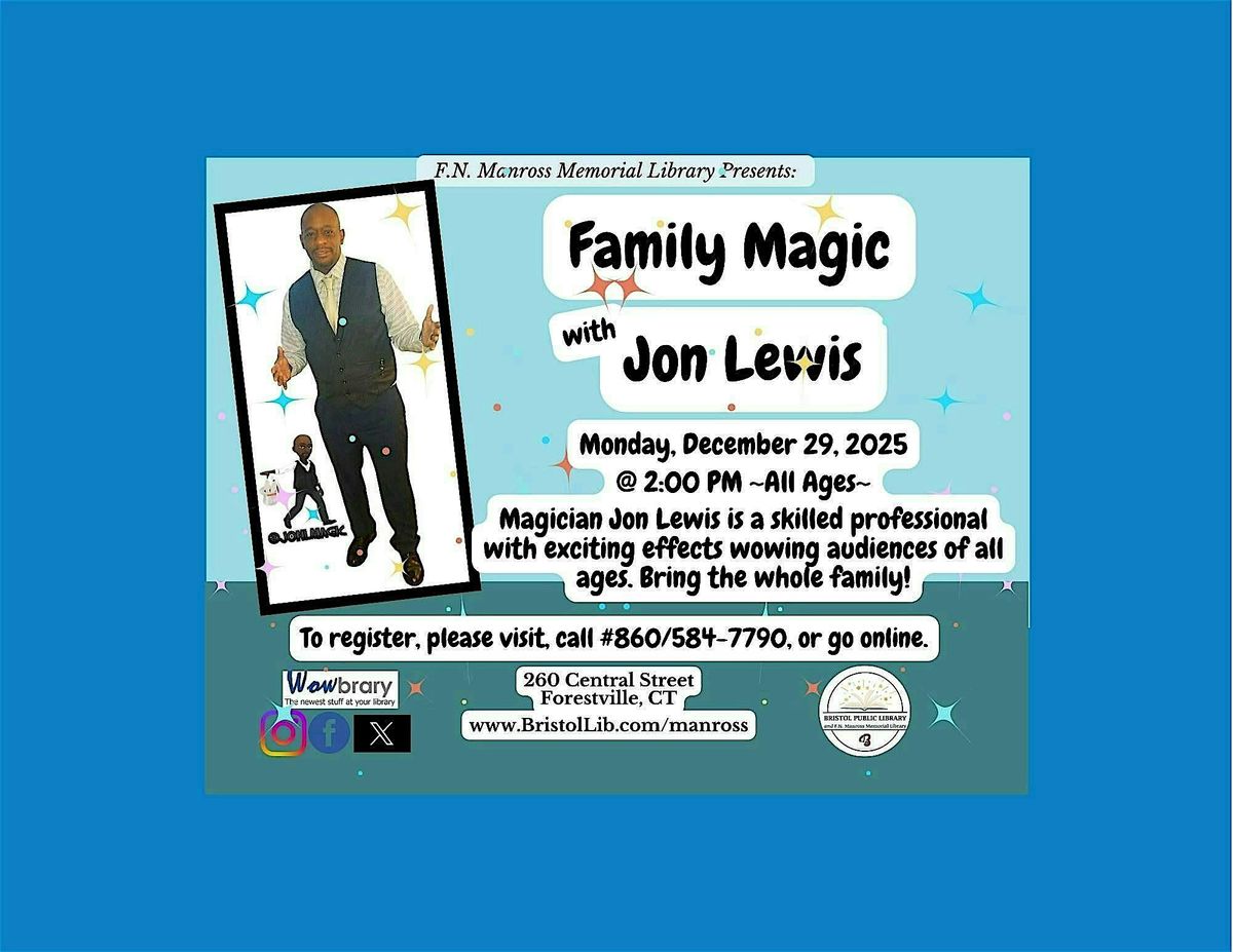 Family Magic with Jon Lewis