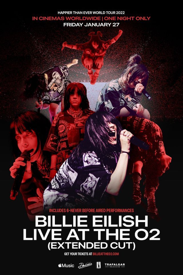 Billie Eilish Live At The O2 (Extended Cut) ACX Cinemas, Omaha, NE January 27, 2023