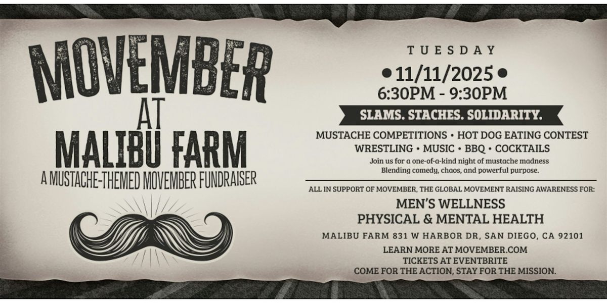 Movember at Malibu