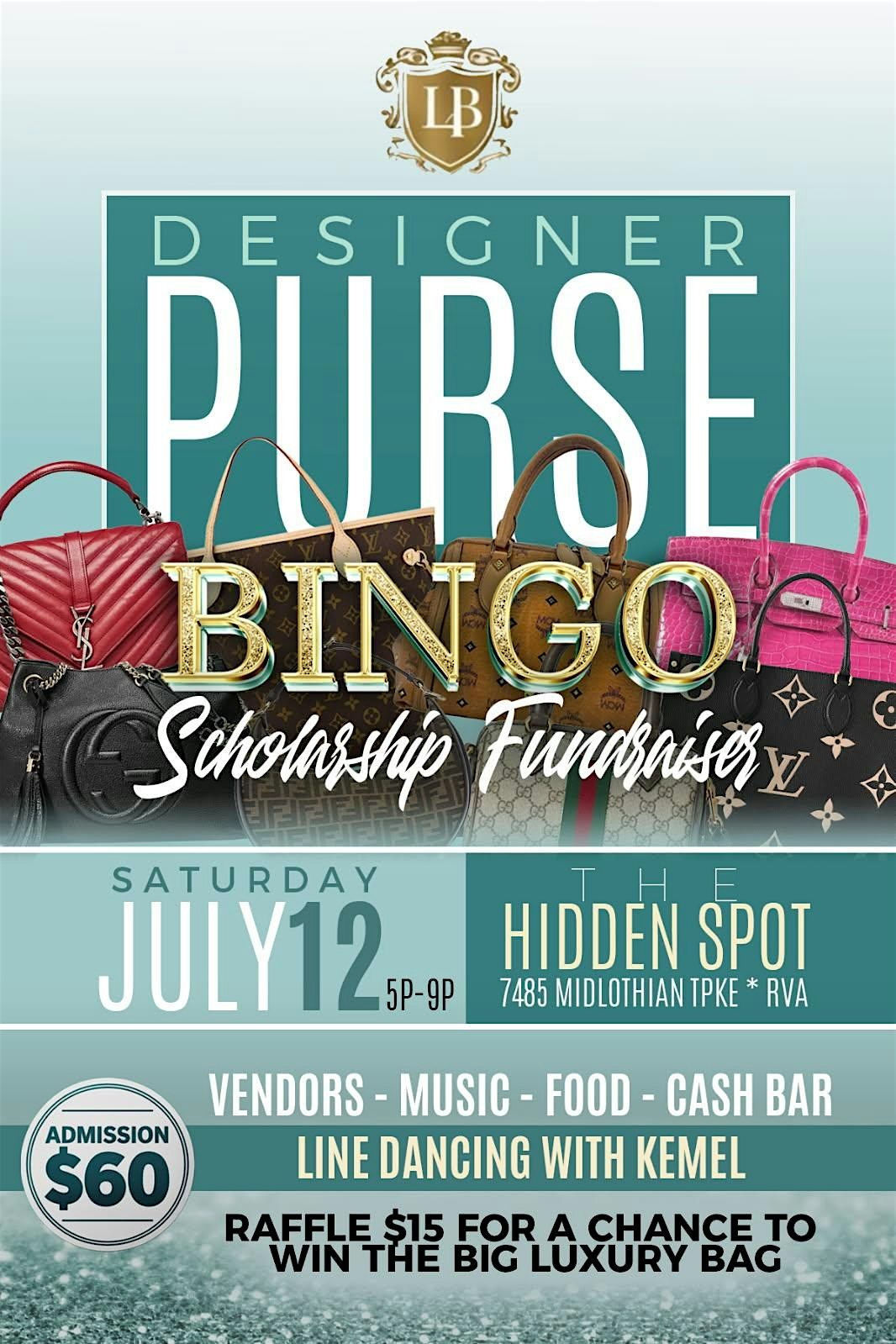 Designer Purse Bingo Scholarship Fundraiser