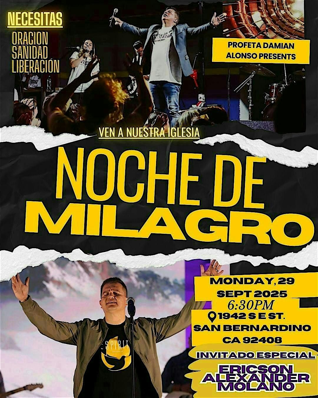 NOCHE DE MILAGRO