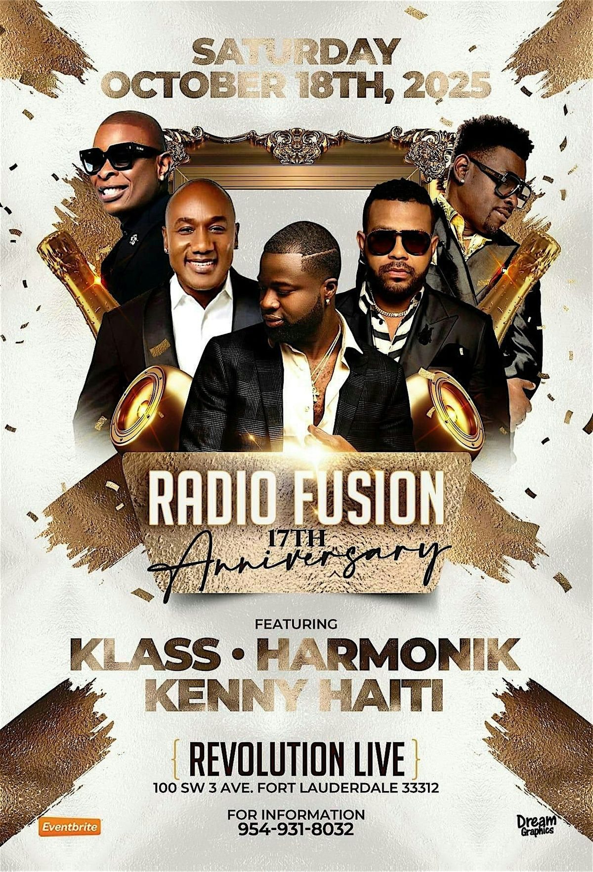 Fusion 17Th Anniversary Harmonik & Kenny Haiti & Klass