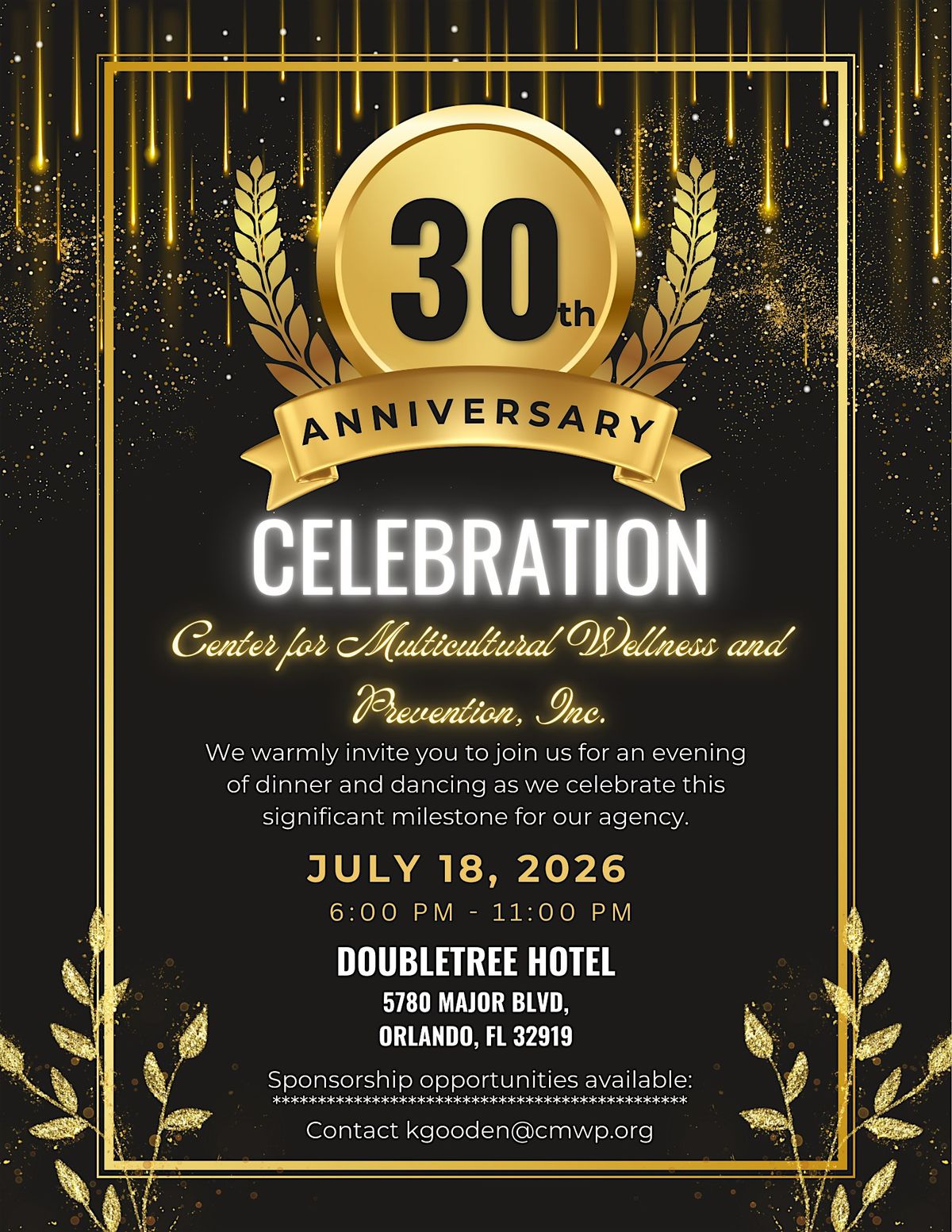 CMWP 30th Anniversary Celebration