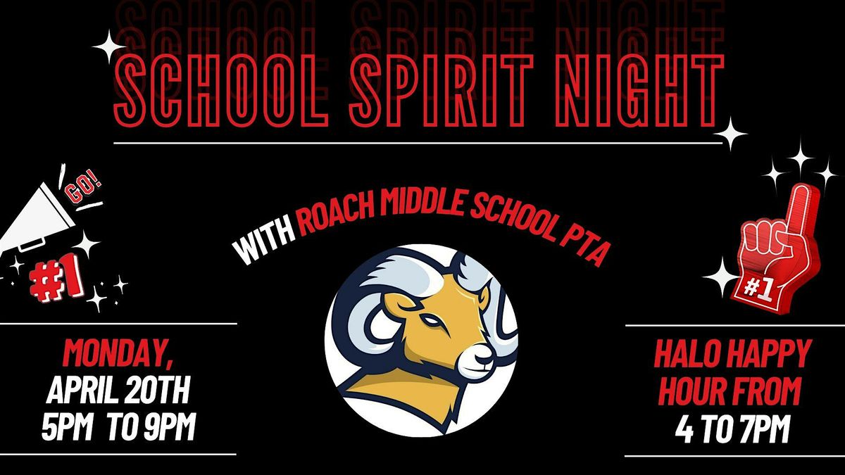 School Spirit Night - Roach Middle School PTA