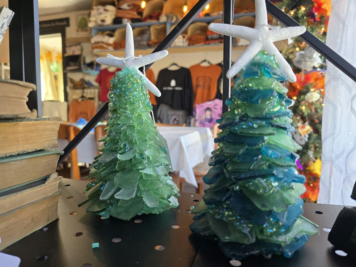 Make a seaglass Christmas tree at the Bloomin Cottage