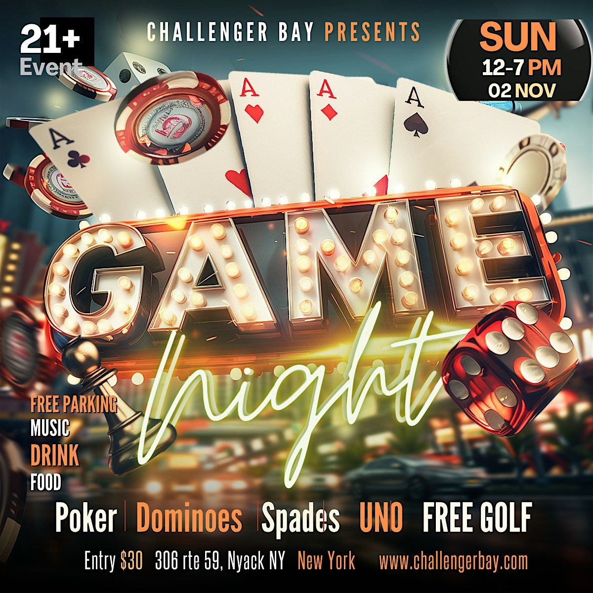 Game Night at Challenger Bay \u2014 Where Fun Meets Competition