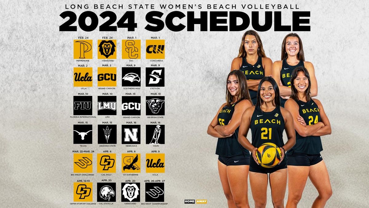 Parking Vanguard Lions at Long Beach State Mens Volleyball