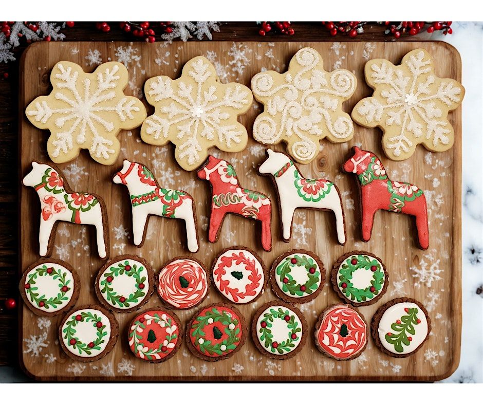 Royal Icing Cookie Class \u2013 Elegant Holiday Cookies