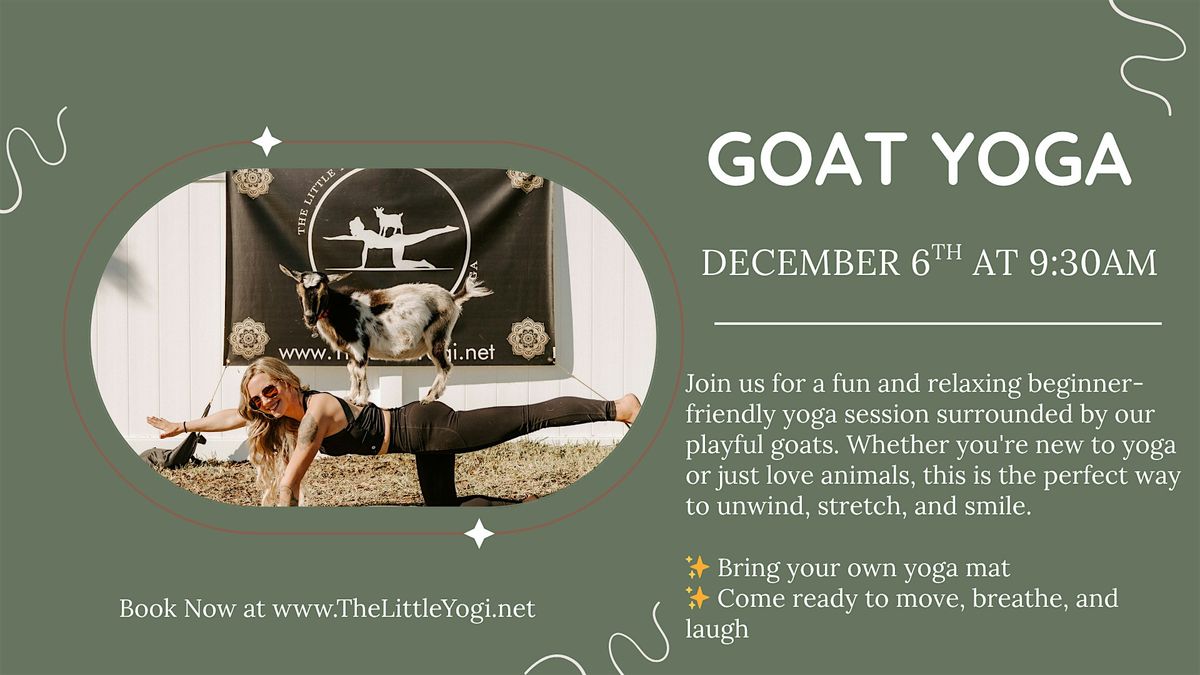 Goat Yoga (Plant City Location)