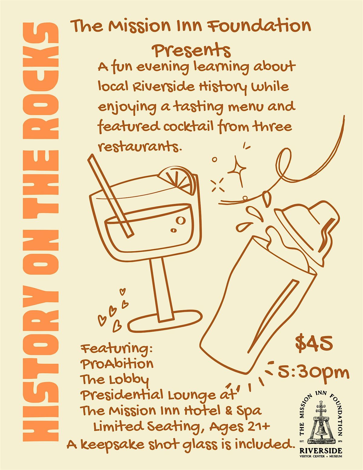 History on the Rocks! Presented by The Mission Inn Foundation