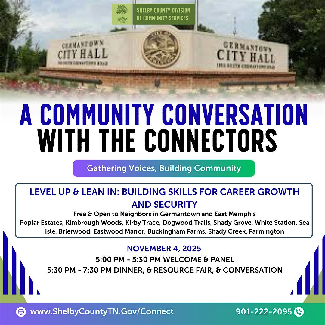 A Community Conversation with the Connector Program - Germantown