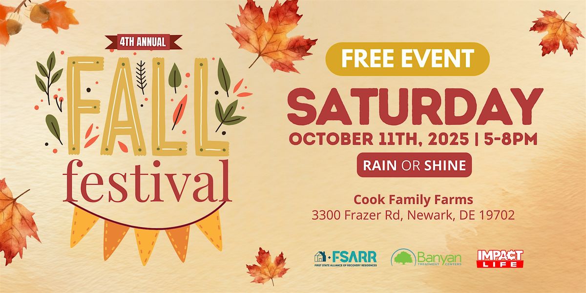 4th Annual Fall Festival