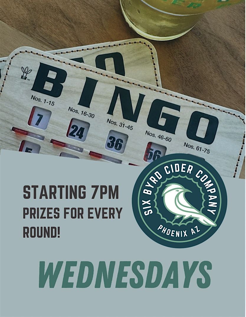 BINGO - Six Byrd Tempe