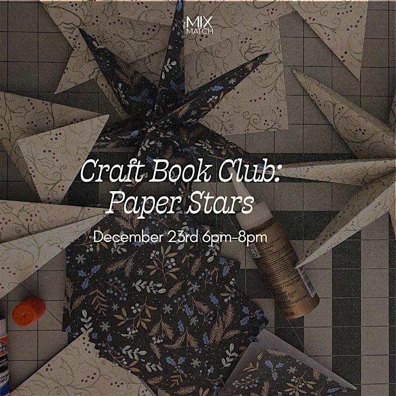 Craft Book Club: Paper Stars