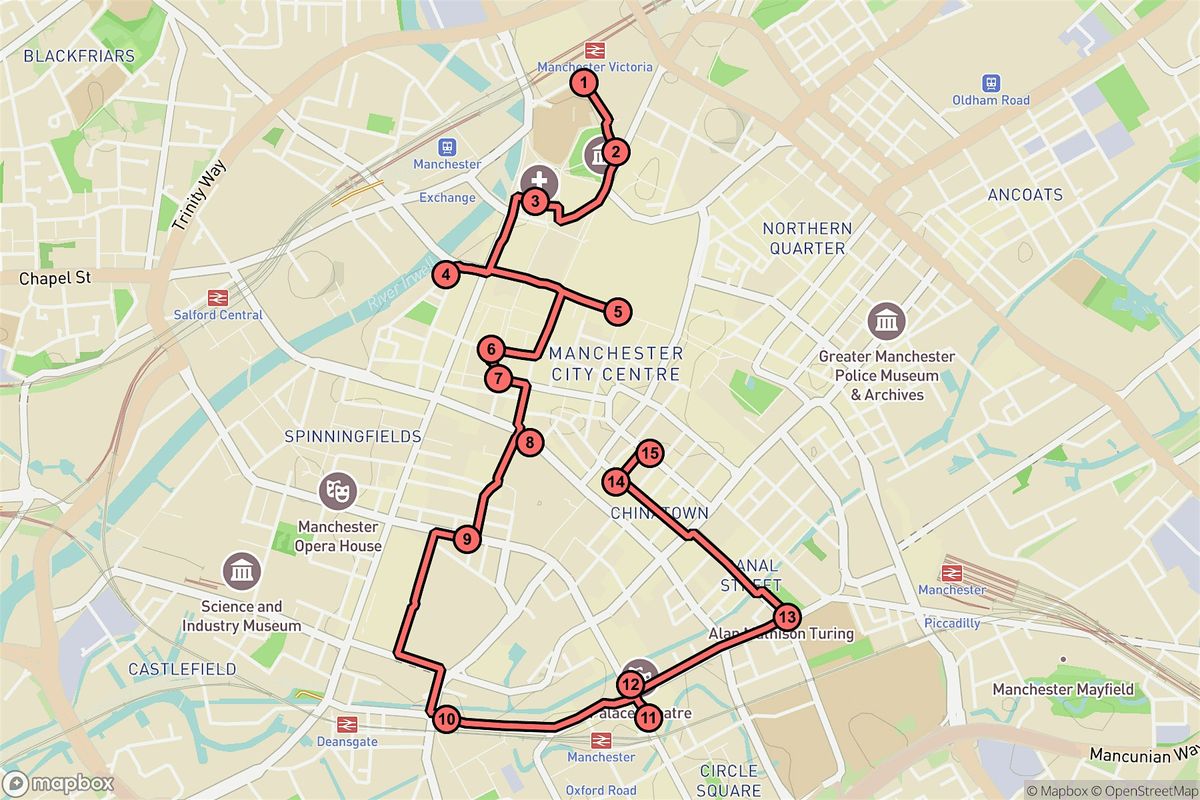 Manchester Audio Tour: Manchester\u2019s Monumental Mosaic Audio Trail