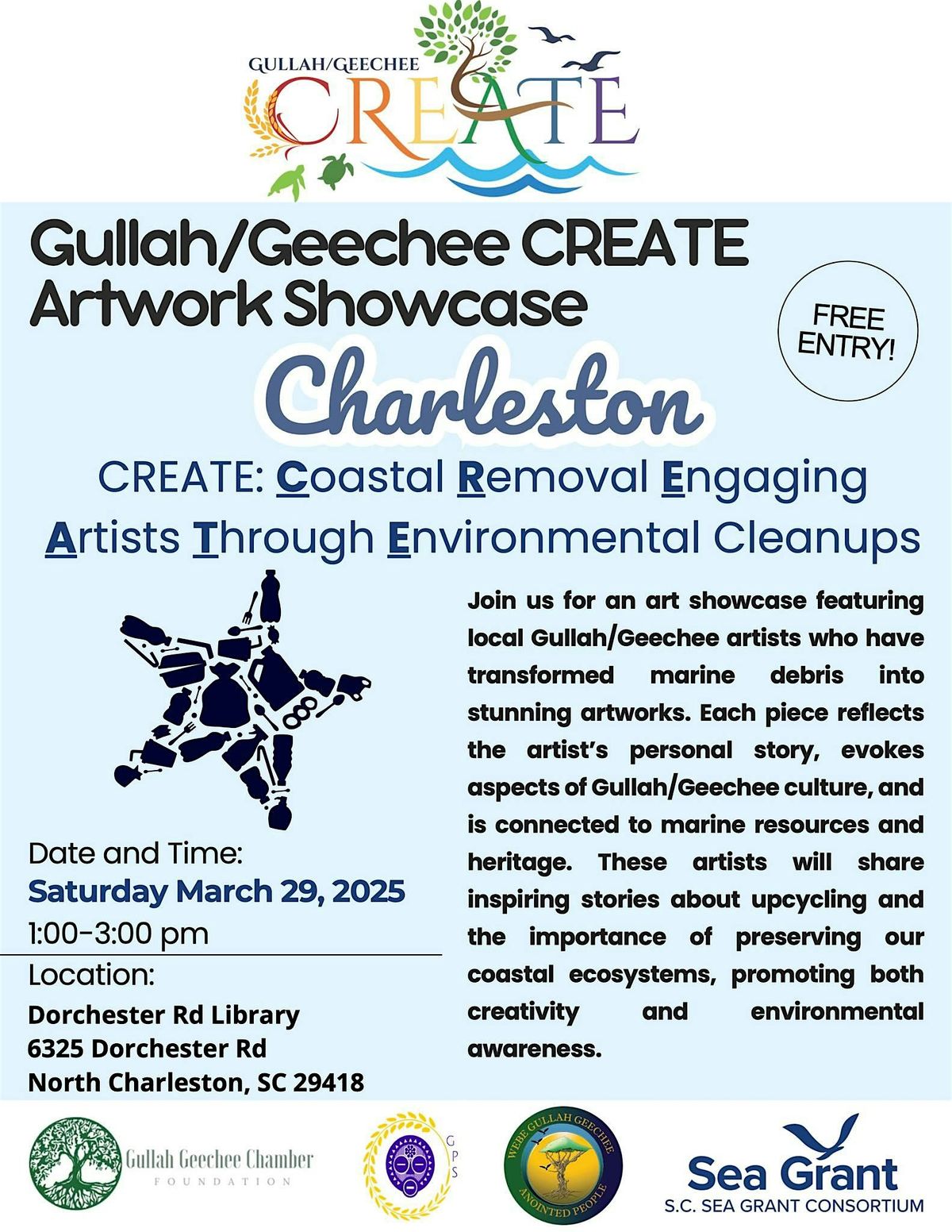 Charleston Gullah/Geechee CREATE Showcase 2025 at Dorchester Road ...