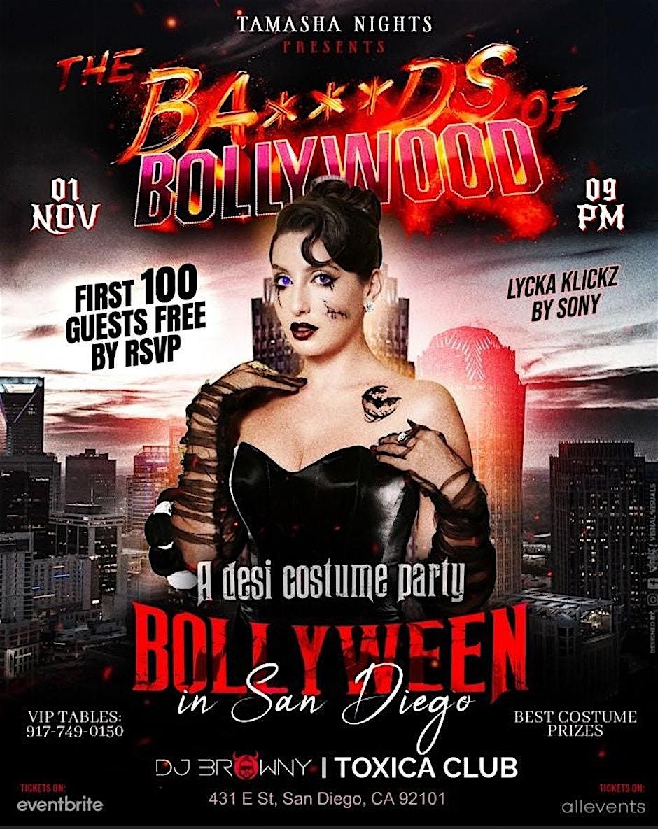 Blue Glove Presents: #1 SAN DIEGO BOLLYWOOD DESI HALLOWEEN PARTY | TOXICA