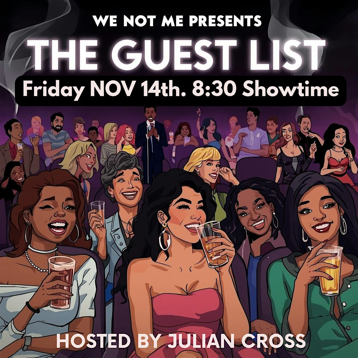 The Guest List Comedy Party At Members Only