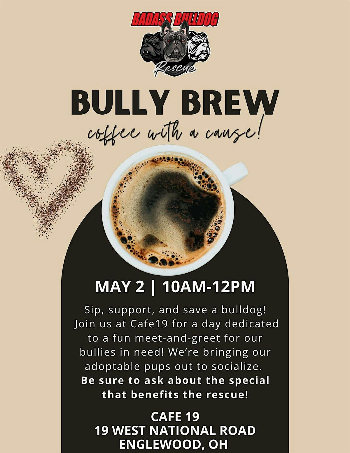 Bully Brew at Cafe 19 Englewood on 2nd May, 2026