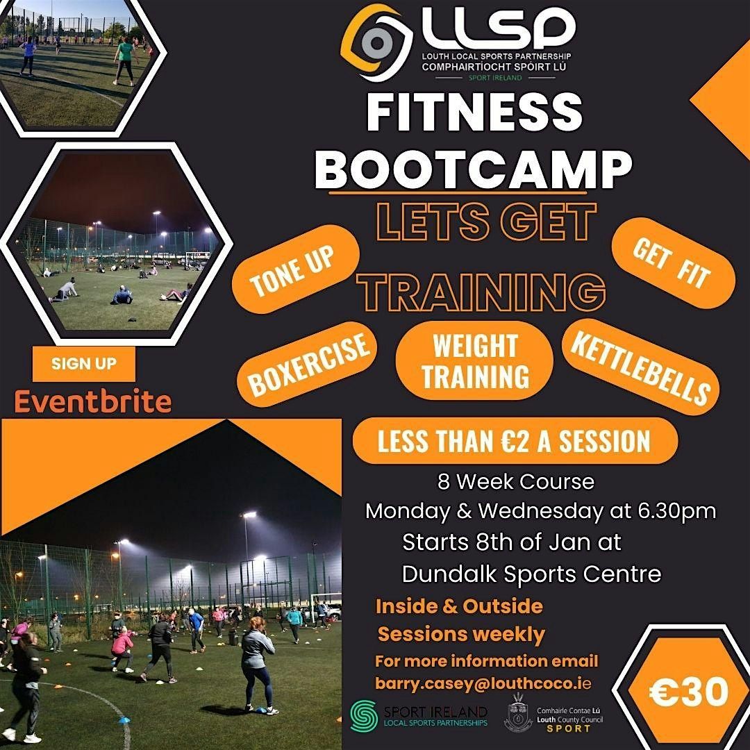 Fitness Bootcamp - Mon & Wed from Nov 10th '25 6.30pm-7.30pm