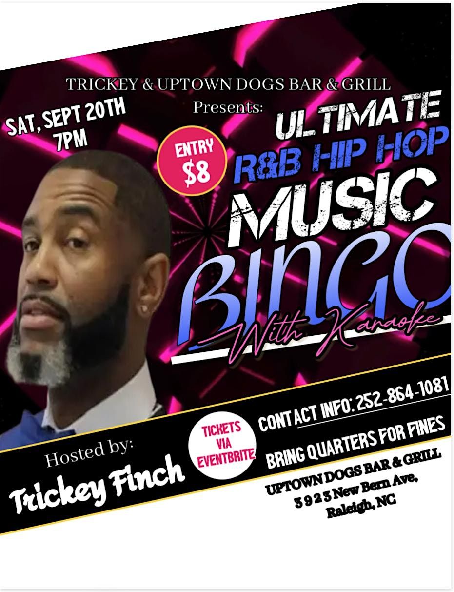 ULTIMATE MUSIC BINGO (R&B\/HIP HOP)