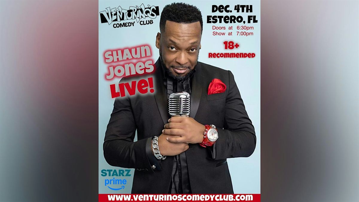 Shaun Jones at Venturino's Comedy Club!