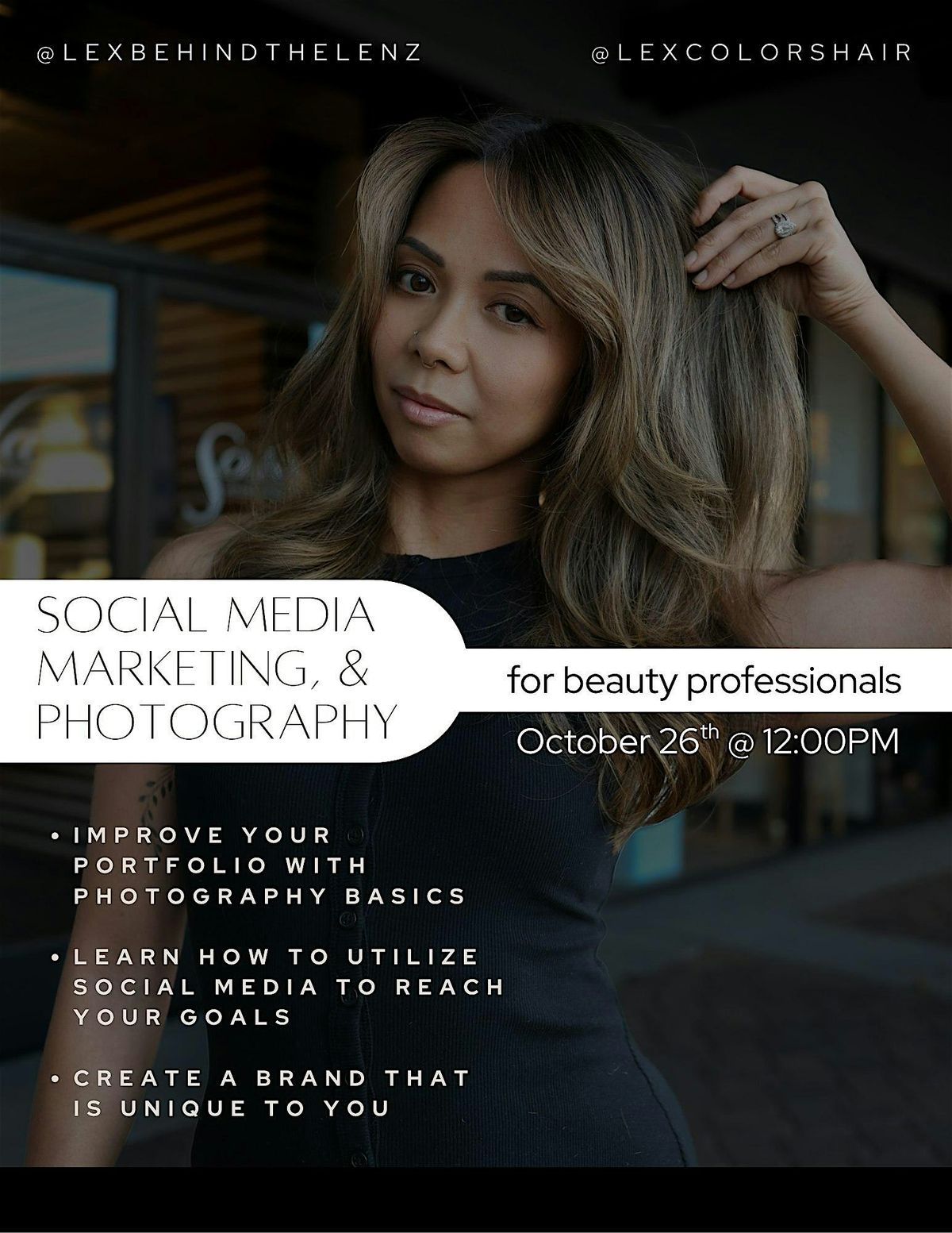 Social Media Marketing & Photography For Hair Stylists