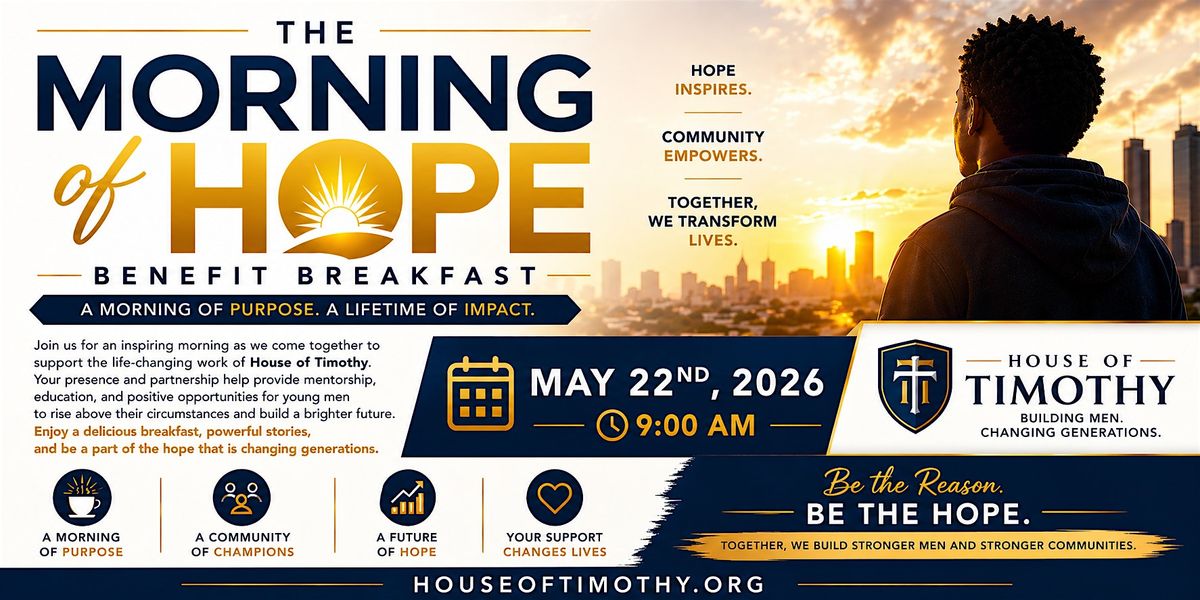 The Morning of Hope Benefit Breakfast
