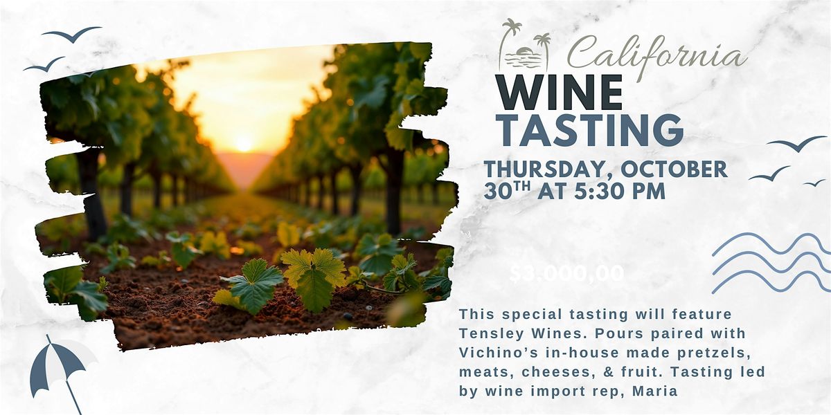 California Wine Tasting