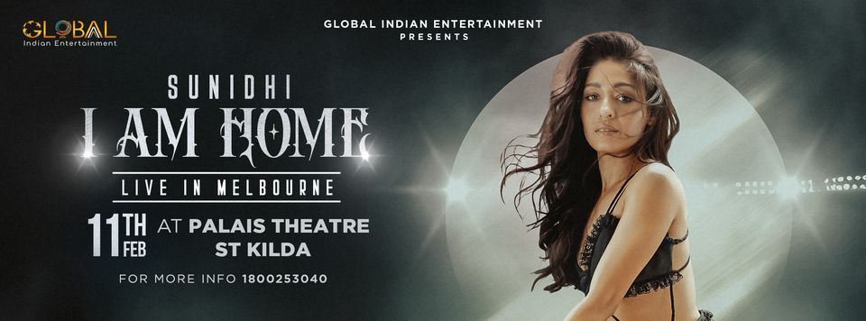 Sunidhi Chauhan's "I am Home" Concert in Melbourne