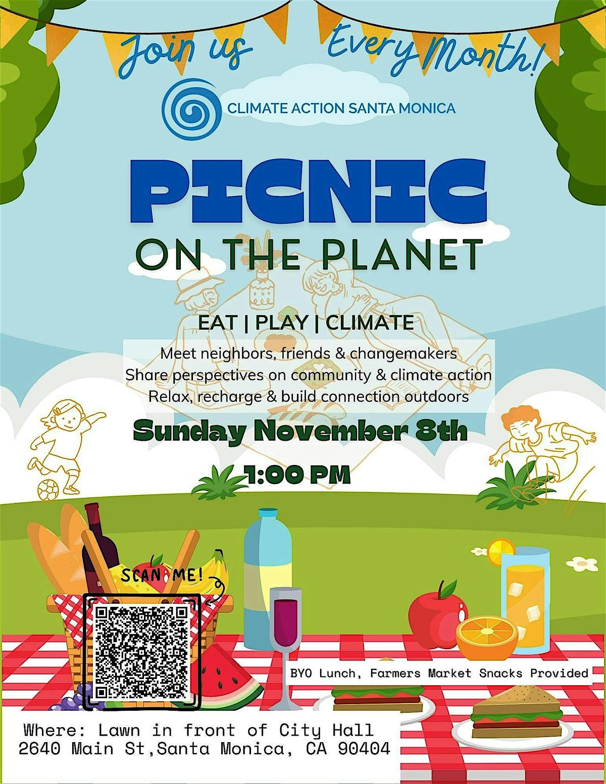 CASM Monthly Picnic On The Planet