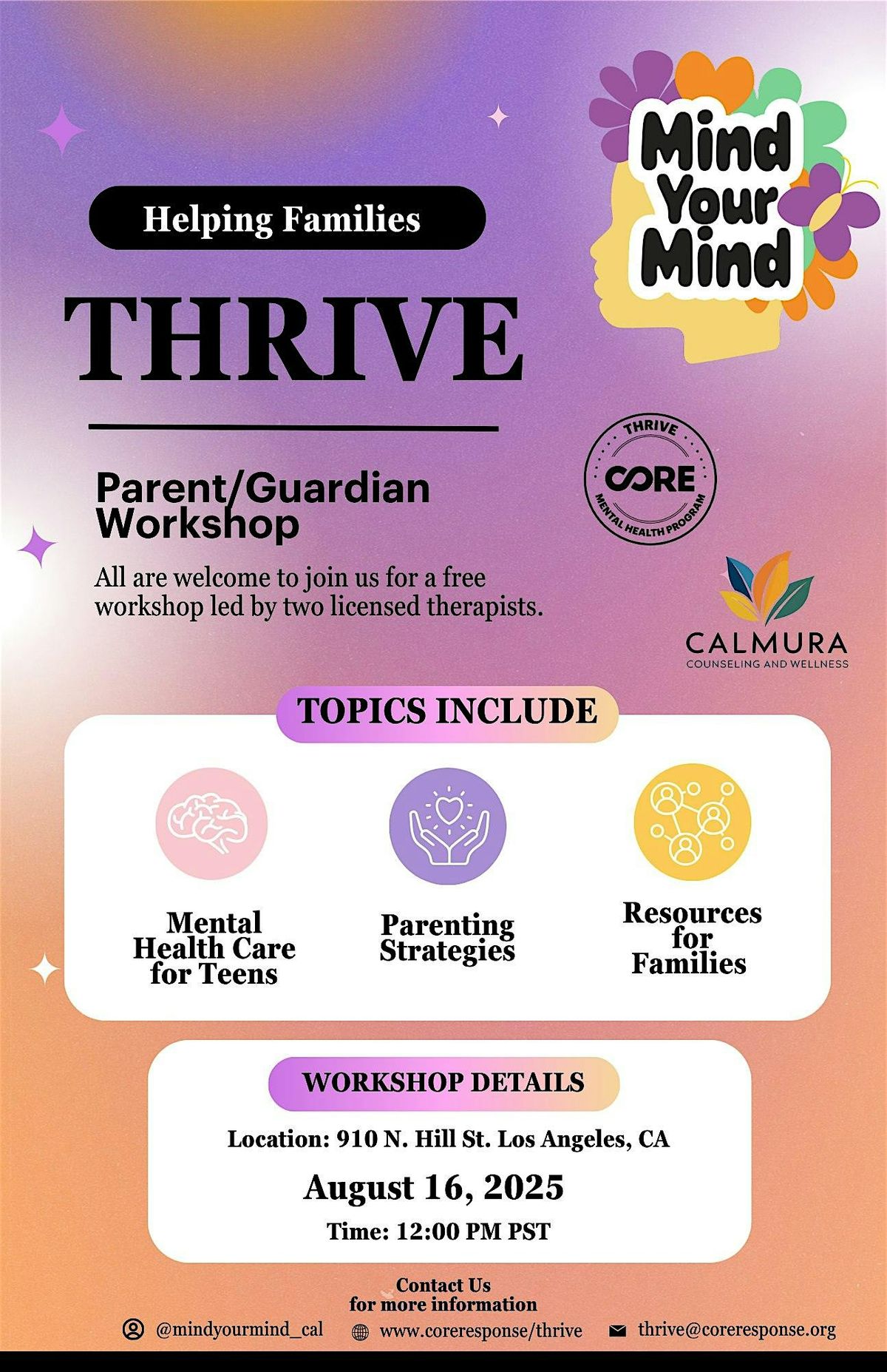Helping Families THRIVE