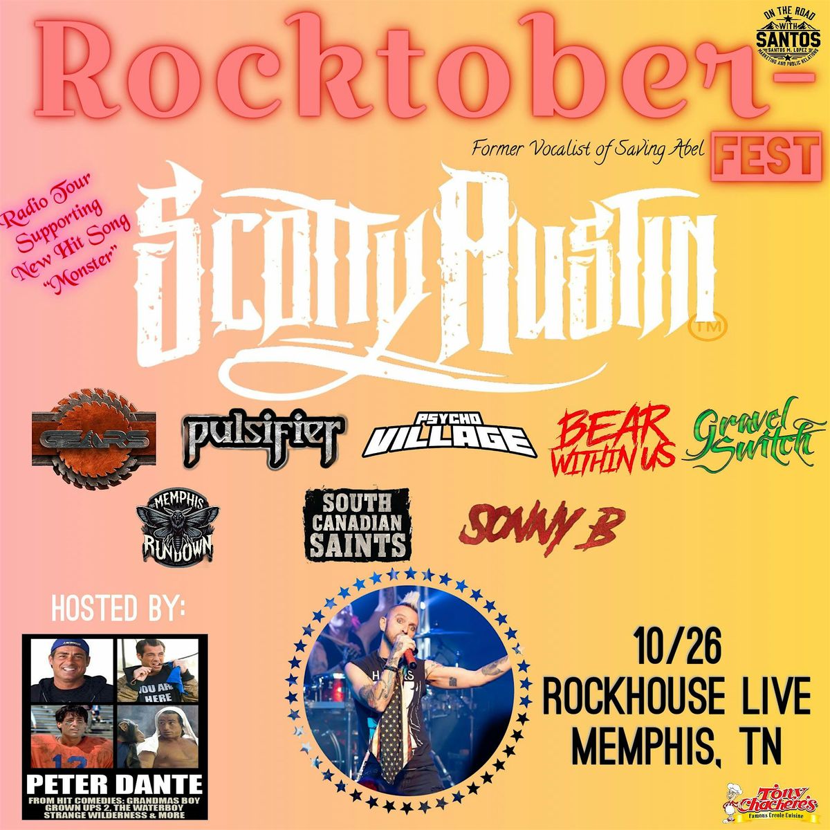 Rocktoberfest Featuring Scotty Austin + Gears, Pulsifier, and more!