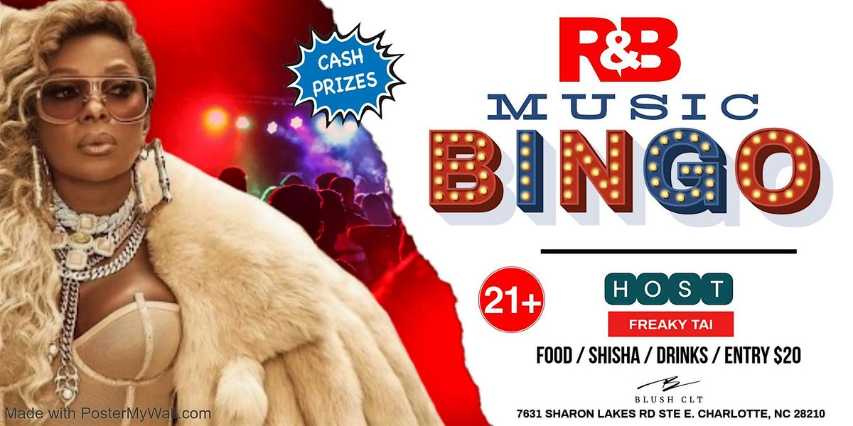 R&B Music Bingo + Comedy Show