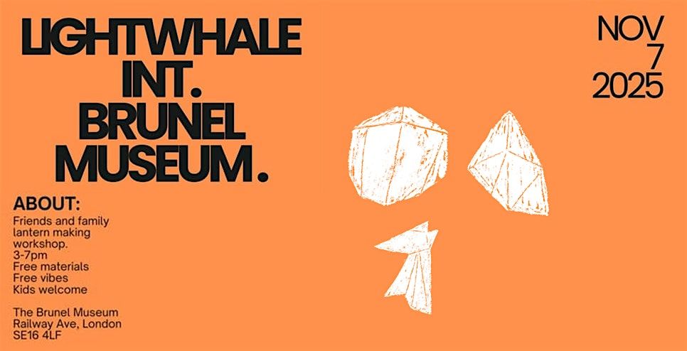 Lantern Making in the Brunel Museum Tunnel Shaft