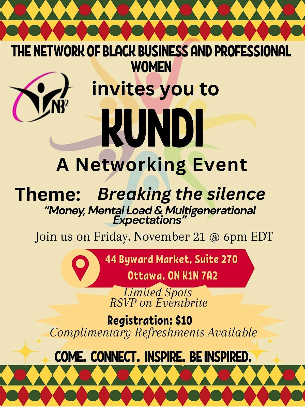 KUNDI: A Networking For Black Women -Breaking The Silence