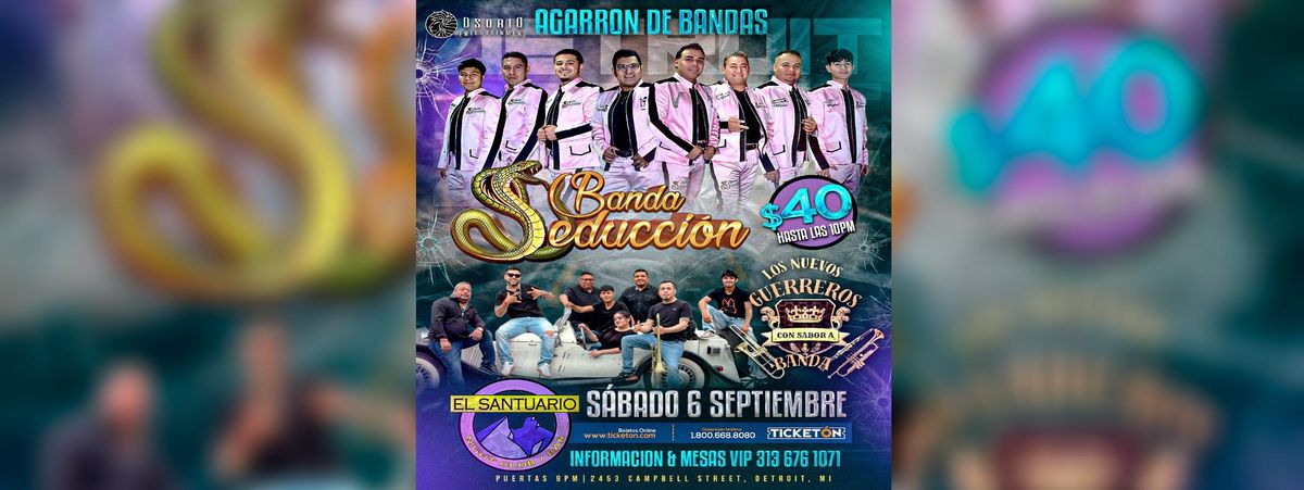 BANDA SEDUCCION & LOS NUEVOS GUERREROS CON SABOR A BANDA