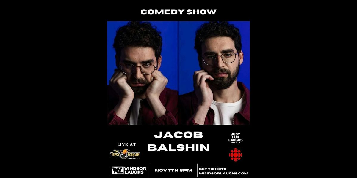 Jacob Balshin LIVE Comedy At Tipsy Toucan (November 8th)